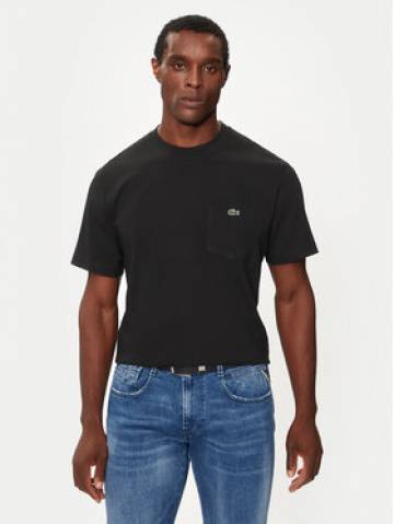 Lacoste Футболка TH2827 Чорний Regular Fit Lacoste Футболка TH2827 Чорний Regular Fit