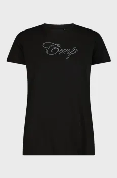 Женская черная футболка STRETCH JERSEY Черный 36 CMP 32D8066P-54UU