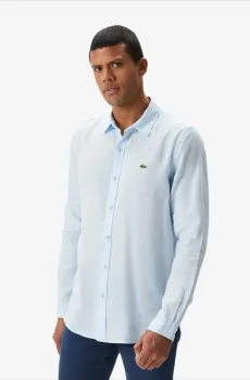 Мужская голубая рубашка Голубой 39 Lacoste CH0410ST01