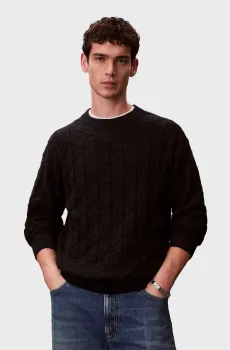 Мужской черный джемпер EASY Черный L Calvin Klein Jeans LV04RE301G