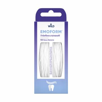 Зубная нить (суперфлосс) Dr. Wild Emoform Triofloss супермягкий, 100 шт Зубная нить (суперфлосс) Dr. Wild Emoform Triofloss супермягкий, 100 шт