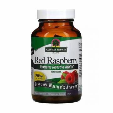 Красная малина Natures Answer Red Raspberry, 950 мг, 90 вегетарианских капсул Красная малина Natures Answer Red Raspberry, 950 мг, 90 вегетарианских капсул