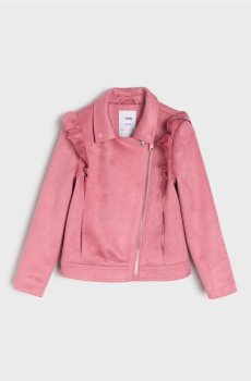 Байкерська куртка - пильно-рожевий
