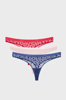 Женские трусики с узором (3 шт) Разноцветный S Tommy Hilfiger UW0UW06135