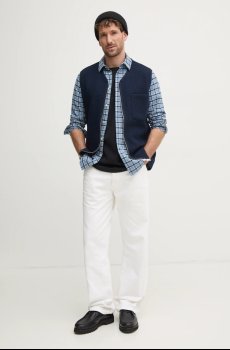 Хлопковая рубашка Samsoe Samsoe