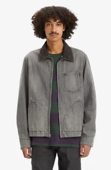 Мужская серая джинсовая куртка Серый S Levi’s® A8635;0000