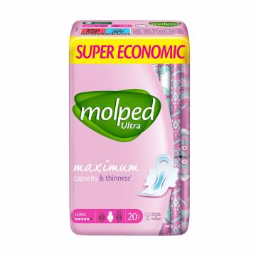 Гигиенические прокладки Molped Ultra Super Economic Long, 20 шт
