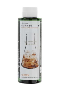 Шампунь-тоник Korres For Women Cystine And Glycoproteins Shampoo против выпадения волос, для женщин, 250 мл