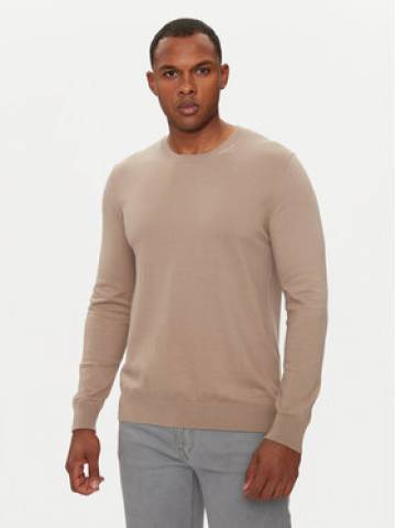 Sisley Светр 10F2S1C78 Бежевий Slim Fit Sisley Светр 10F2S1C78 Бежевий Slim Fit