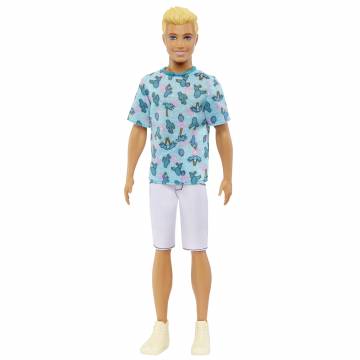 Лялька Barbie Fashionistas Кен у футболці з кактусами (HJT10) Лялька Barbie Fashionistas Кен у футболці з кактусами (HJT10)