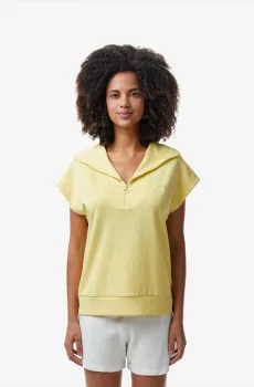 Женская желтая толстовка Желтый 36 Lacoste SF0515107