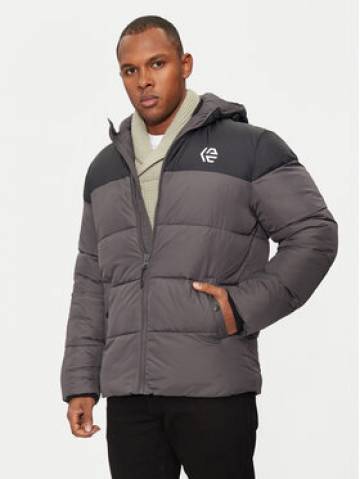 INDICODE Пуховик Alanin 15-802 Сірий Regular Fit INDICODE Пуховик Alanin 15-802 Сірий Regular Fit