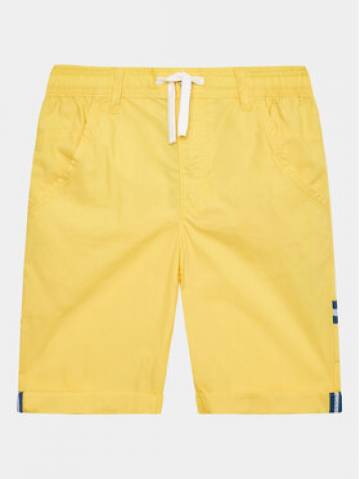 United Colors Of Benetton Шорти з тканини 4AC7C901T Жовтий Regular Fit United Colors Of Benetton Шорти з тканини 4AC7C901T Жовтий Regular Fit