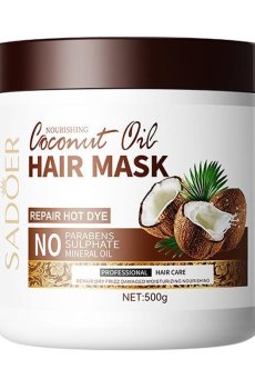 Маска для волос Sadoer Coconut Oil Hair Mask, 500 г