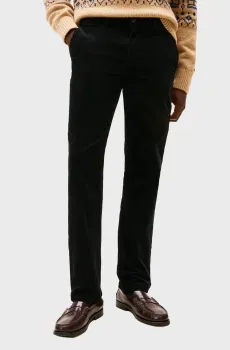 Мужские черные вельветовые брюки DENTON Черный 36-32 Tommy Hilfiger MW0MW40267