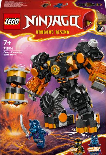 Конструктор LEGO NINJAGO Робот земної стихії Коула (71806) Конструктор LEGO NINJAGO Робот земної стихії Коула (71806)