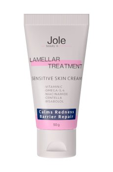 Восстанавливающий ламеллярный крем для лица Jole Lamellar Treatment Calms Redness Barrier Repaire, 50 мл