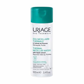 Мицеллярная вода Uriage Thermal Micellar Water для жирной и комбинированной кожи, 100 мл Мицеллярная вода Uriage Thermal Micellar Water для жирной и комбинированной кожи, 100 мл