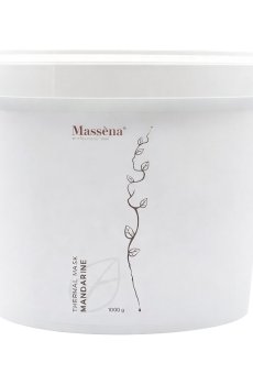Термическая мандариновая маска для лица и тела Massena Thermal Mask Tangerin, 1 кг