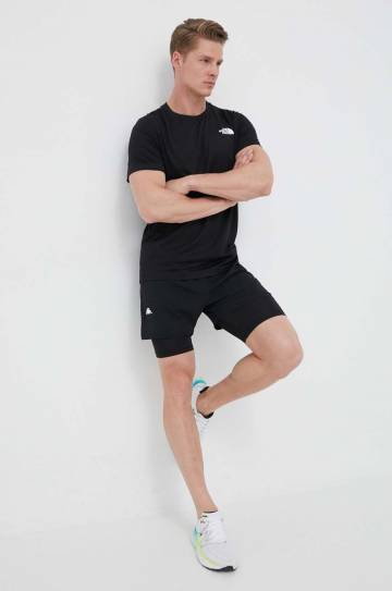 Спортивная футболка The North Face Lightbright цвет чёрный узорная Спортивная футболка The North Face Lightbright цвет чёрный узорная