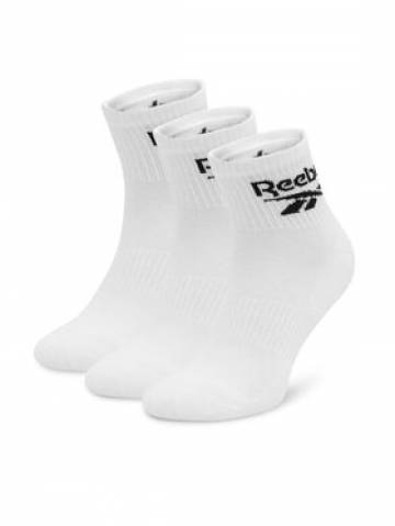 Reebok Набір з 3 пар низьких шкарпеток unisex R0427-SS24 (3-pack) Білий Reebok Набір з 3 пар низьких шкарпеток unisex R0427-SS24 (3-pack) Білий