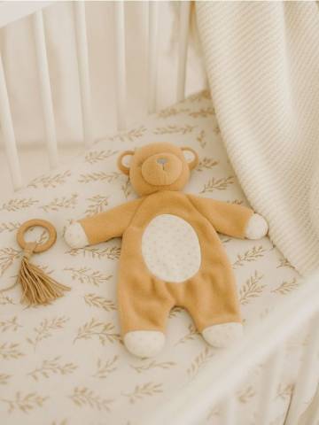 М’яка іграшка ведмедик - пшеничний