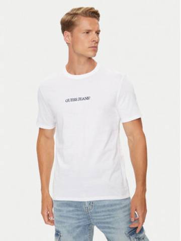 Guess Jeans Футболка M4YI52 K8HM0 Білий Slim Fit Guess Jeans Футболка M4YI52 K8HM0 Білий Slim Fit