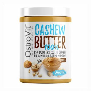 Кешью крем OstroVit Cashew Butter 100% Smooth, 1 кг Кешью крем OstroVit Cashew Butter 100% Smooth, 1 кг