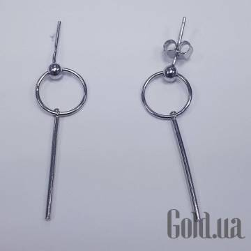 Серьги с подвесками Silvex925