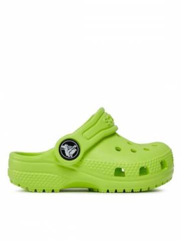 Crocs Шльопанці Classic Kids Clog T Limeade 206990 Зелений Crocs Шльопанці Classic Kids Clog T Limeade 206990 Зелений