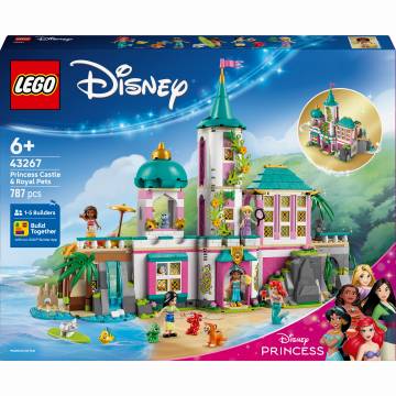 Конструктор LEGO Disney Замок принцеси та королівські улюбленці (43267) Конструктор LEGO Disney Замок принцеси та королівські улюбленці (43267)