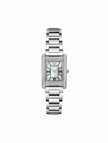 Emporio Armani Годинник Genni AR11625 Срібний Emporio Armani Годинник Genni AR11625 Срібний
