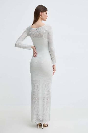 Платье Marciano Guess HYDRA цвет серый maxi прямое 4GGK06 5811Z Платье Marciano Guess HYDRA цвет серый maxi прямое 4GGK06 5811Z