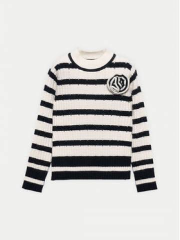 Abel & Lula Светр 5829 Білий Regular Fit Abel & Lula Светр 5829 Білий Regular Fit