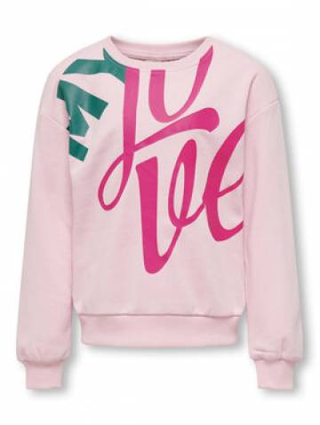 Kids ONLY Світшот 15307827 Рожевий Regular Fit Kids ONLY Світшот 15307827 Рожевий Regular Fit