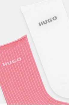 Носки HUGO 2 шт 2P QS FINE RIB CC W