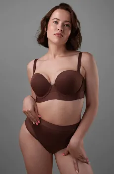 Женский коричневый бюстгальтер Коричневый 70F brabrabra SLZ22101021