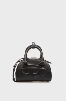 Женская черная кожаная сумка 1DR DOME Черный ONESIZE Diesel X10369 P8279