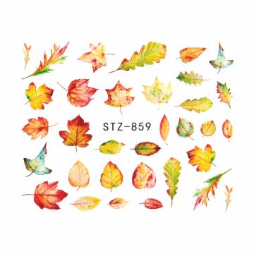 Водные наклейки для ногтей Vizavi Professional STZ (STZ-859) Водные наклейки для ногтей Vizavi Professional STZ (STZ-859)