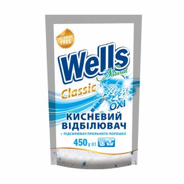 Отбеливатель порошкообразный Wells Natural Classic Oxi, 450 г Отбеливатель порошкообразный Wells Natural Classic Oxi, 450 г