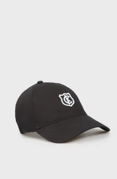 Мужская черная кепка CKJ SEASONAL EMB Черный ONESIZE Calvin Klein LV04G5035G