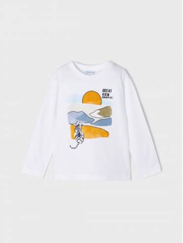 Mayoral Блузка 3025 Білий Regular Fit Mayoral Блузка 3025 Білий Regular Fit