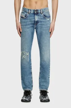 Мужские синие джинсы 2019 D-STRUKT Синий 33-32 Diesel A03558 09L34