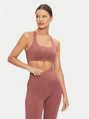 Calvin Klein Бюстгальтер-топ Support 00GWF4K171 Бордовий Calvin Klein Бюстгальтер-топ Support 00GWF4K171 Бордовий