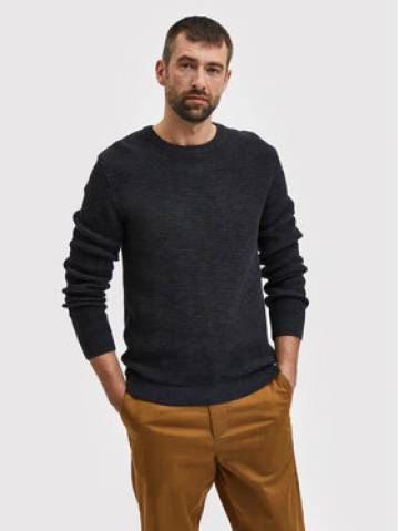 Selected Homme Светр Vince 16059390 Сірий Regular Fit Selected Homme Светр Vince 16059390 Сірий Regular Fit
