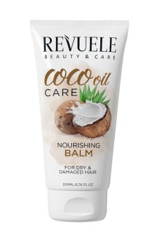 Уценка! Питательный бальзам Revuele Coco Care Nourishing Balm для сухих и поврежденных волос, с кокосовым маслом, 200 мл