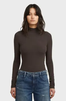 Женское коричневое боди Коричневый M G-Star RAW D27965,E299