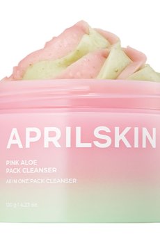 Очищающая маска-пенка для лица APRILSKIN Pink Aloe Pack Cleanser, 120 г