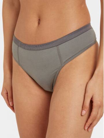Calvin Klein Underwear Стрінги 000QF7431E Сірий Calvin Klein Underwear Стрінги 000QF7431E Сірий