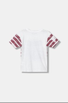 Детская хлопковая футболка Guess